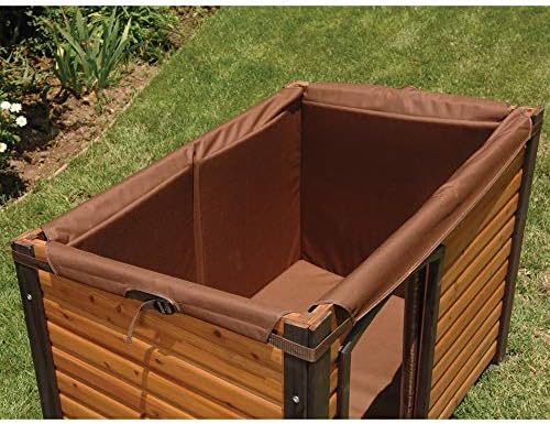 precision pet products log cabin dog house insulation, close-up detail