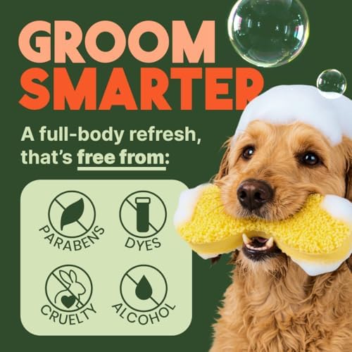 tropiclean 2-in-1 dog shampoo and conditioner, professional dog showing dimensions