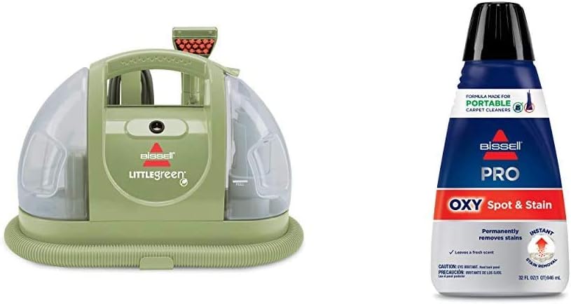 bissell little green multi-purpose portable carpet cleaner +, main product view