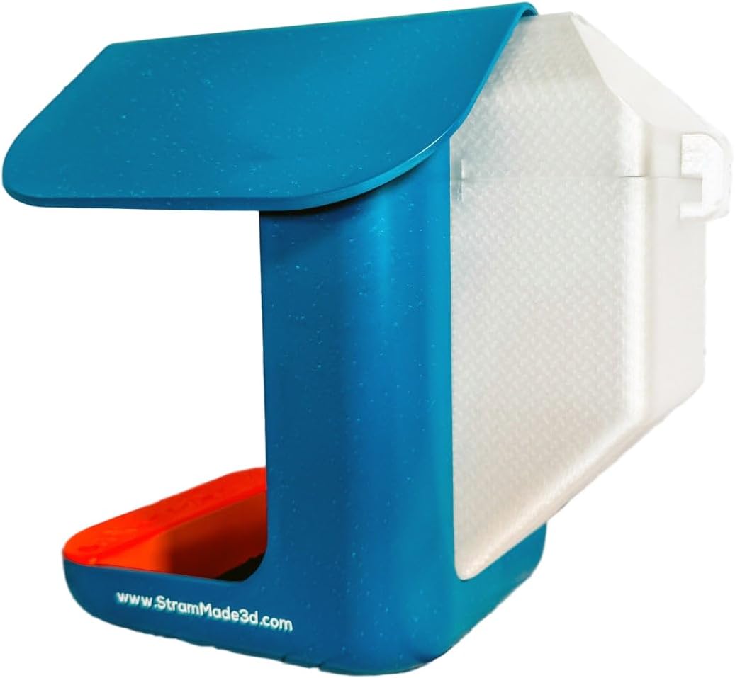 hopper extender for bird buddy, bird feeder seed, main product view