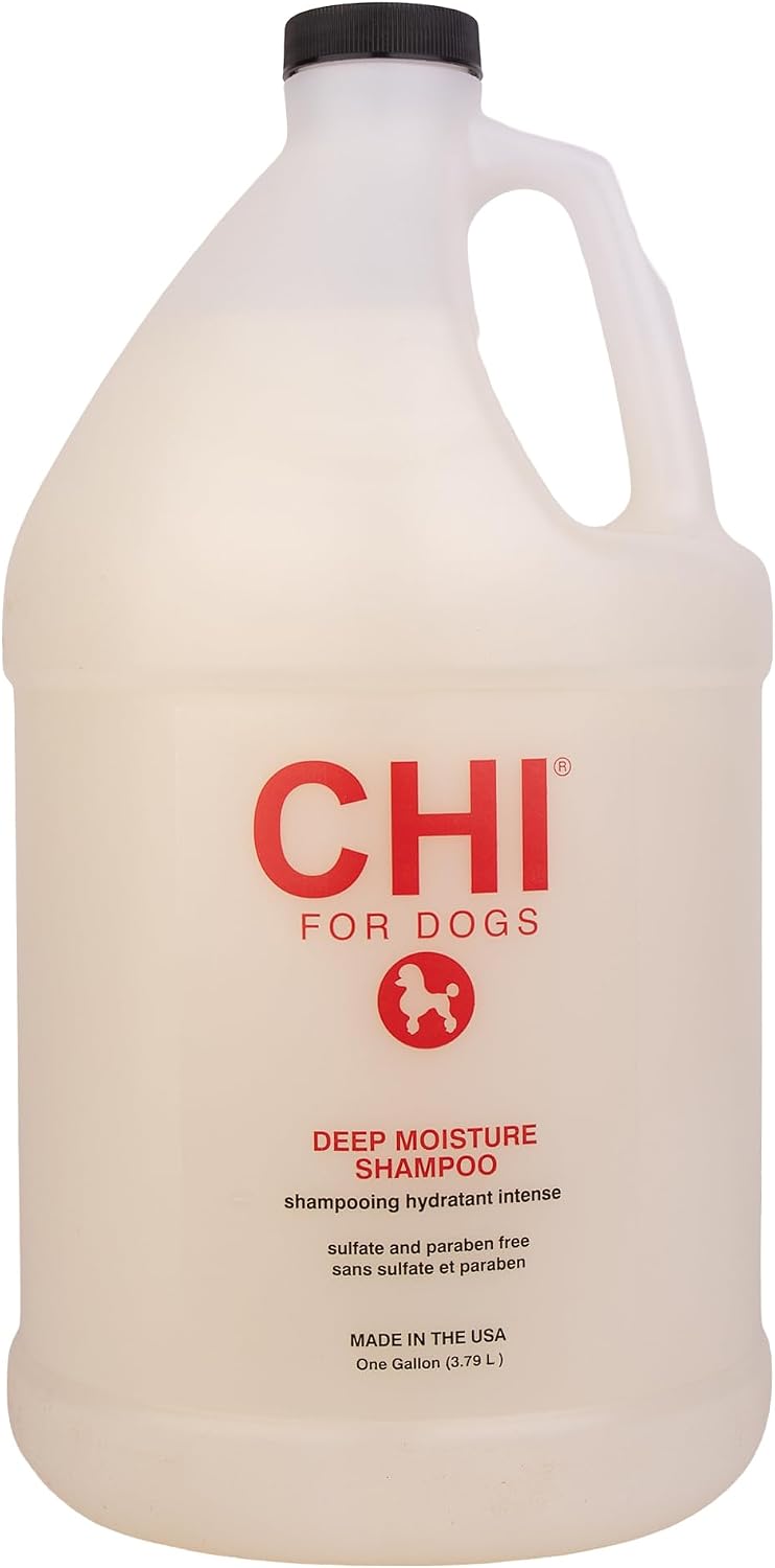 chi for dogs deep moisture dog shampoo, gallon, main product view
