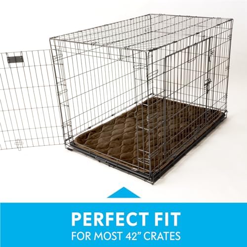 paw inspired washable padded crate mats for dogs, close-up detail