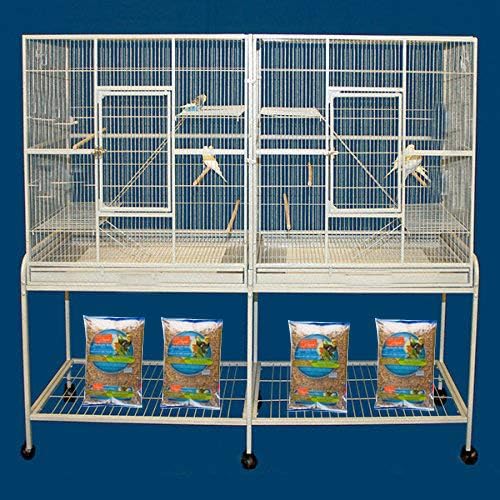 extra large double flight bird wrought iron double, main product view