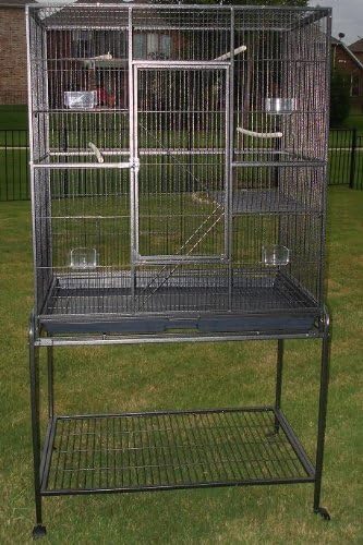 pet products 64" extra large wrought iron breeding, main product view
