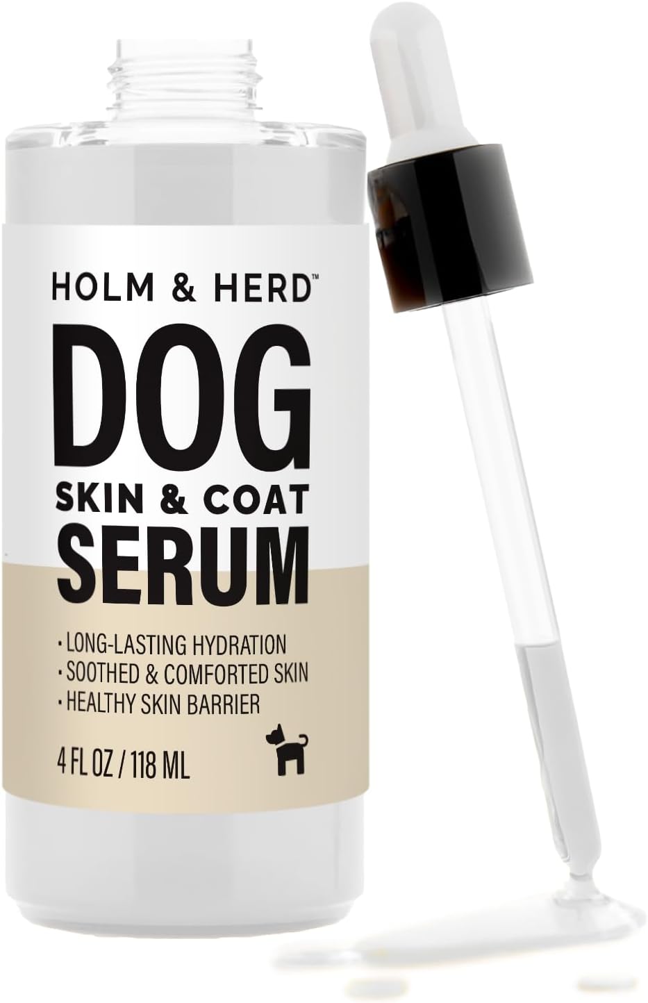 amber sandalwood dog care gift bundle – 3, side view