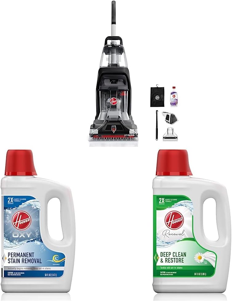hoover powerscrub xl pet carpet cleaner machine &, main product view