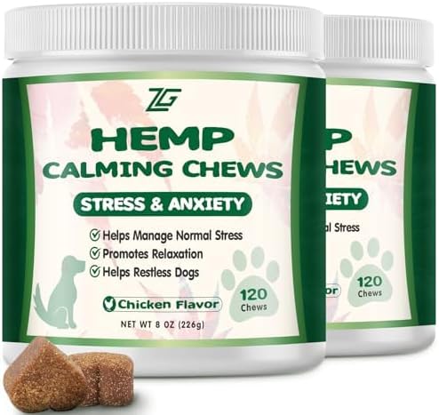 calming chews for dogs, dog calming chews, main product view