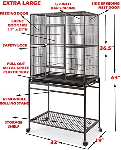 64" extra large wrought iron narrow 1/2-inch bar, close-up detail