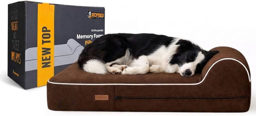 5.5 inch thick high grade orthopedic memory foam, main product view