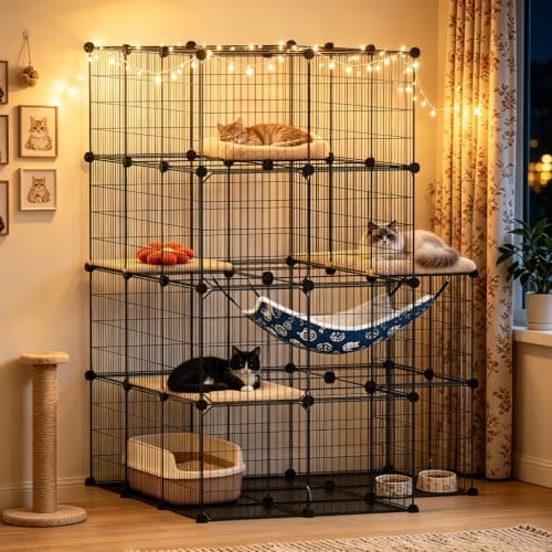 comhoma cat cage diy cat enclosures catio for, close-up detail