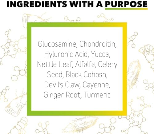 in clover connectin hip & joint supplement for showing dimensions