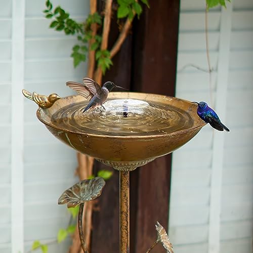 11.4" w x 28.7" h cast iron pedestal, side view