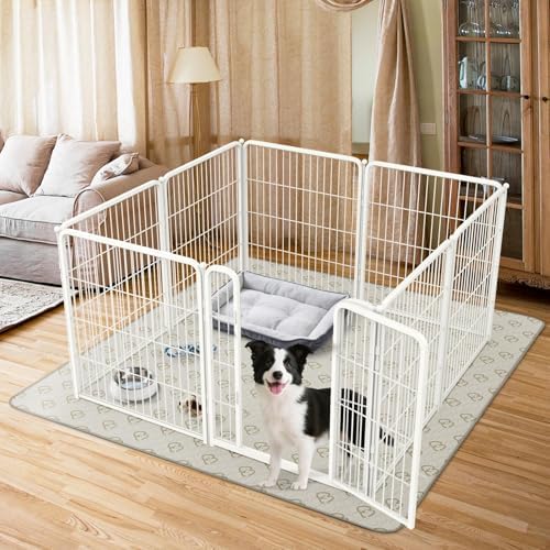 fxw homeplus indoor dog playpen with washable pee, close-up detail