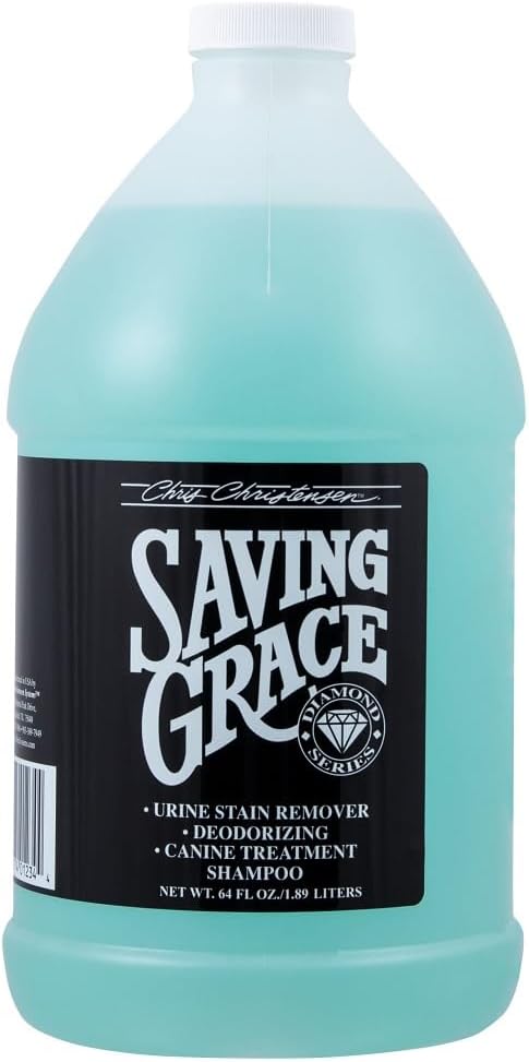 chris christensen saving grace canine treatment shampoo, dog, main product view
