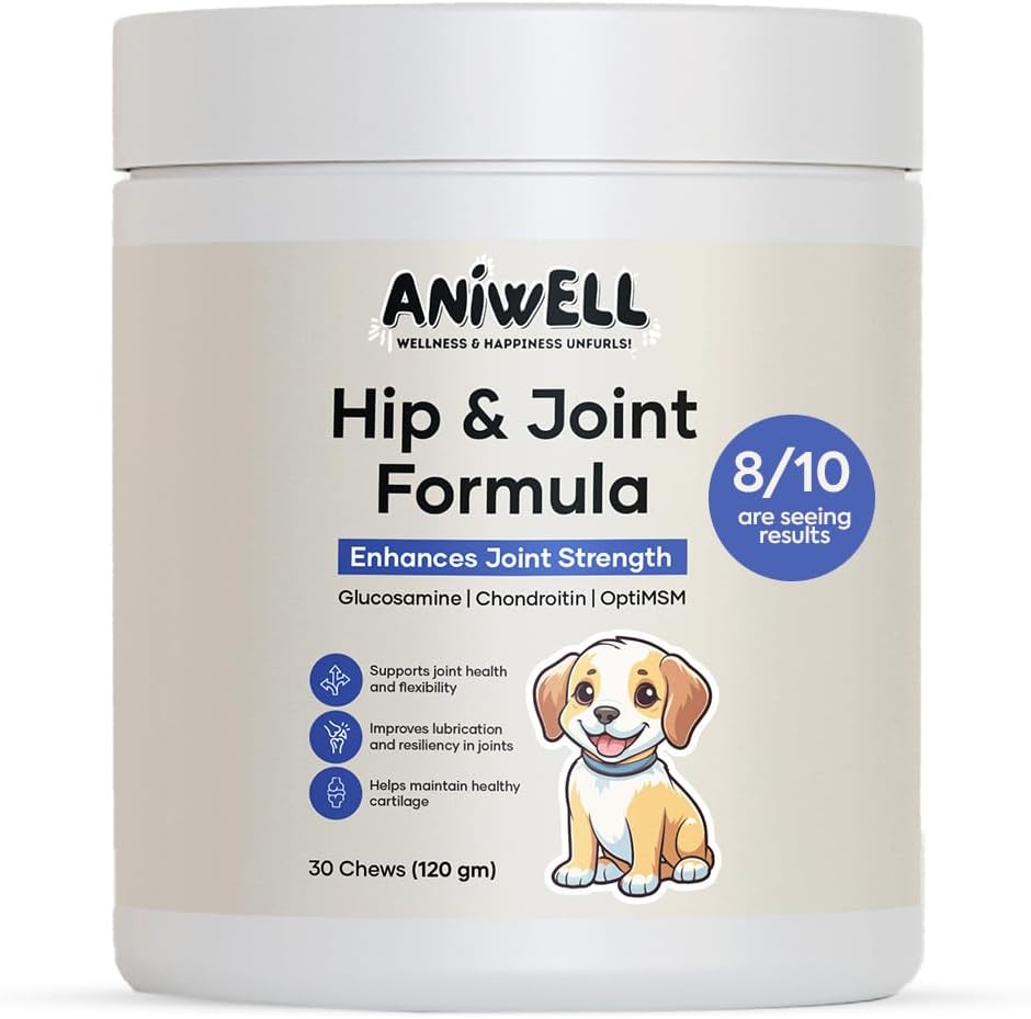 hip and joint supplement for dogs – glucosamine, main product view