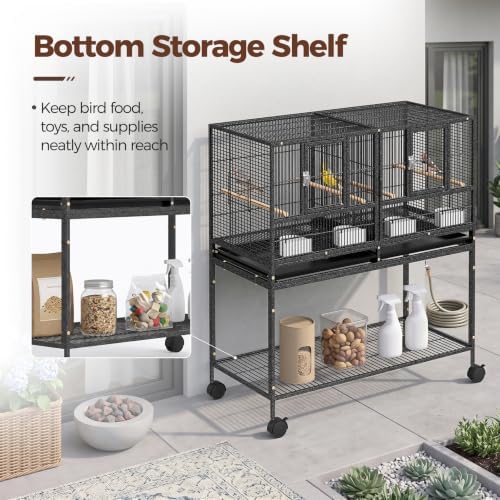 super deal 42 inch sturdy wrought iron stackable, close-up detail
