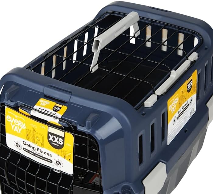 everyyay by petco 2-door pet kennel xx-small 19.3", package contents