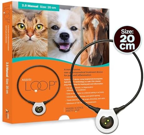 assisi loop 2.0 manual tpemf device for dogs, close-up detail