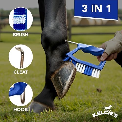 kelcie's pick brush cleaning tool - easy to showing dimensions