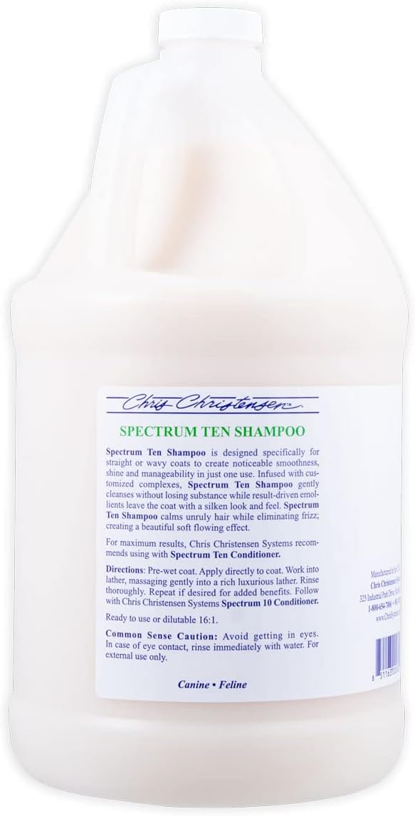 chris christensen gallon liquid and gallon pump dispenser, side view