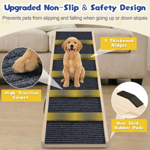 64" l extra long dog ramp for high, view 9