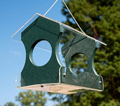 jcs wildlife poly lumber and acrylic hanging bird, side view