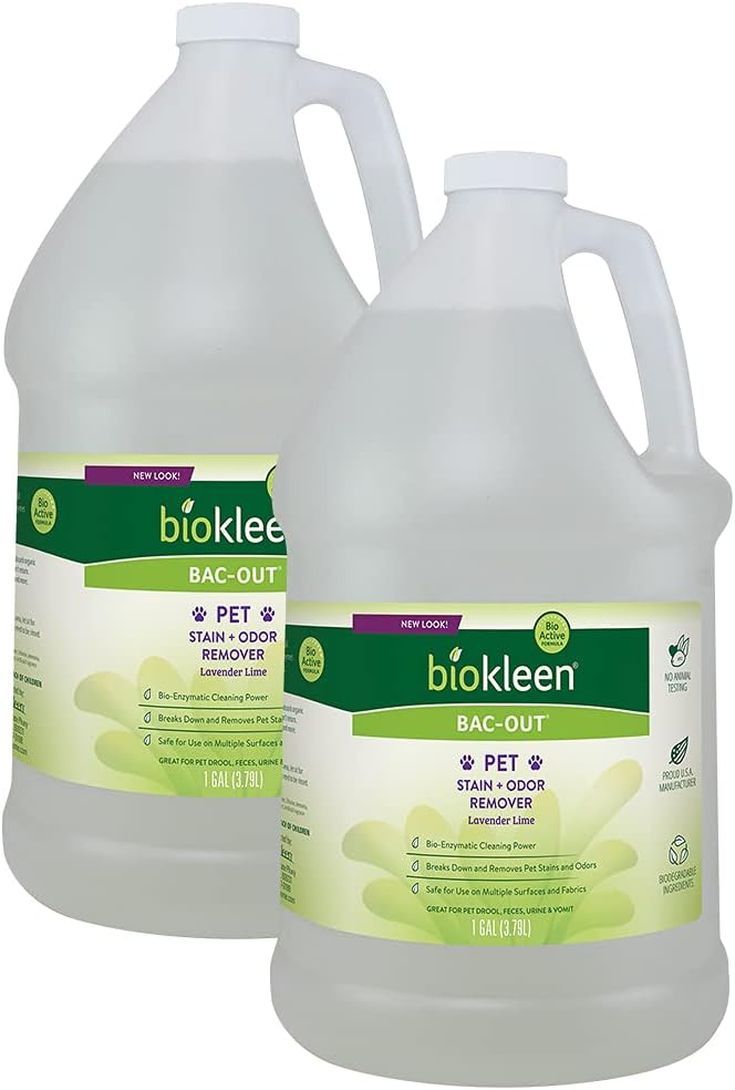 biokleen bac-out pet stain remover - 2 gallon, main product view