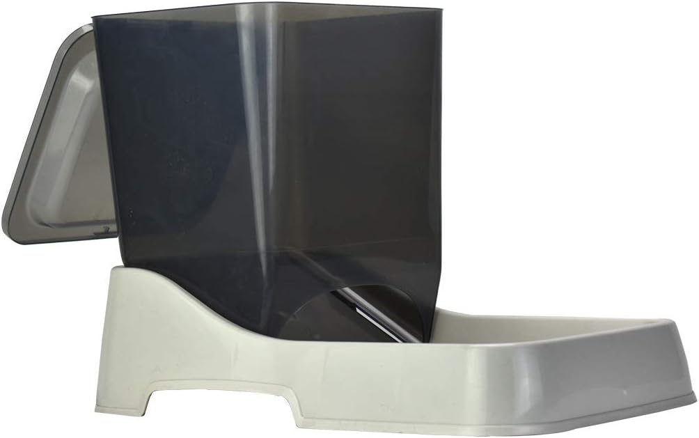 van ness large auto feeder, 10-pound shown in use