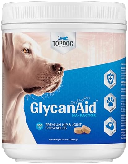 topdog health glycanaid ha advanced joint nutrition for, main product view