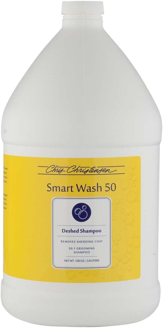 chris christensen smartwash50 deshed ultra concentrated dog shampoo, main product view