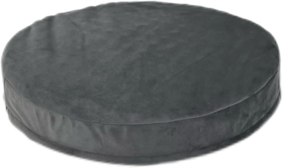 waterproof round dog bed orthopedic egg crate foam, main product view