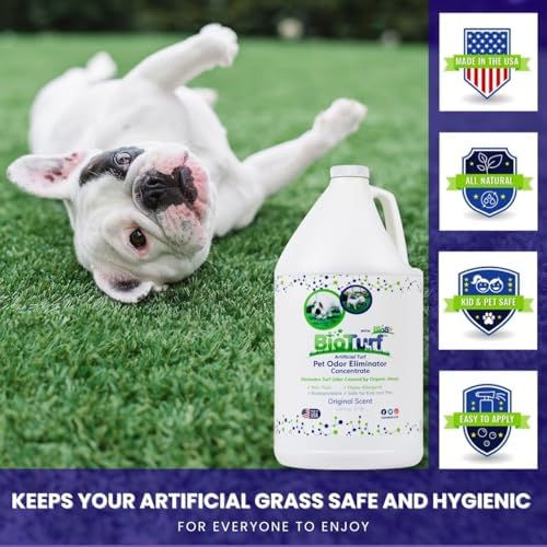 bioturf bios+ turf cleaner concentrate 1 gallon, 32oz, close-up detail