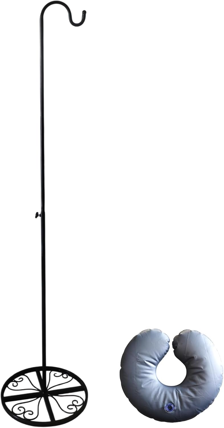 adjustable shepherd's hook 49-63 inches with water bag, main product view