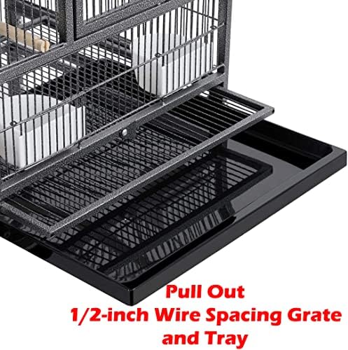 combo one stacker strudy wrought iron center divided showing dimensions