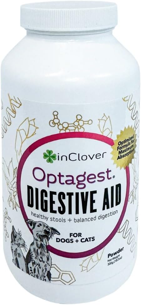 inclover optagest natural digestive aid, organic prebiotics &, main product view