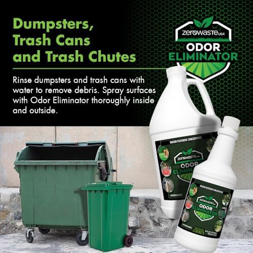zero waste usa odor eliminator ultra concentrate, close-up detail