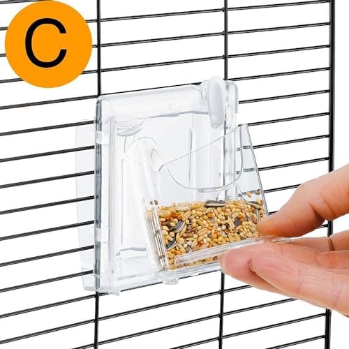 ferplast palladio 3 bird cage, 49 x 30 showing dimensions