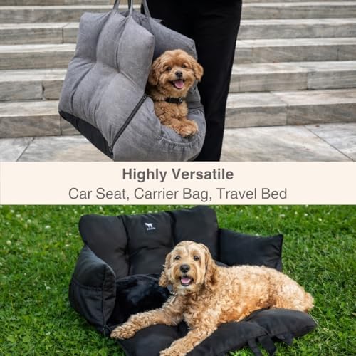 jacko & co - premium dog car seat, package contents