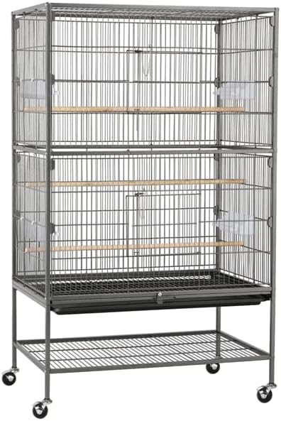 aviary on stand large bird cage on wheels, main product view