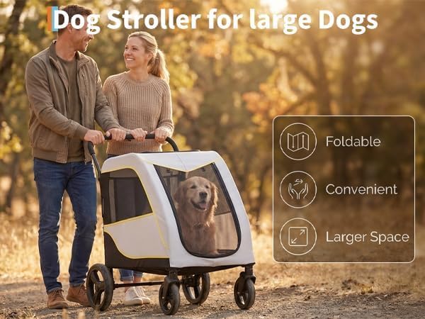 idealhouse dog stroller for large & medium dogs on a desk or shelf
