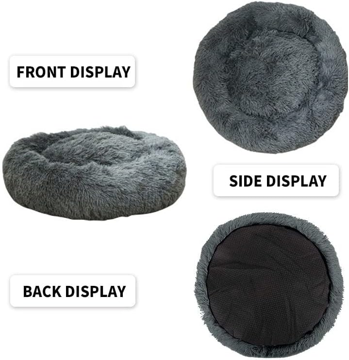 nisrada dog bed for small medium large dogs, side view