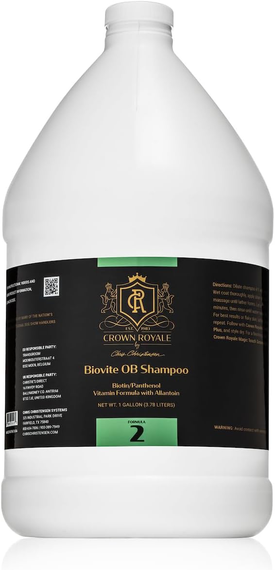 crown royale biovite formula 2 shampoo concentrate, adds, main product view