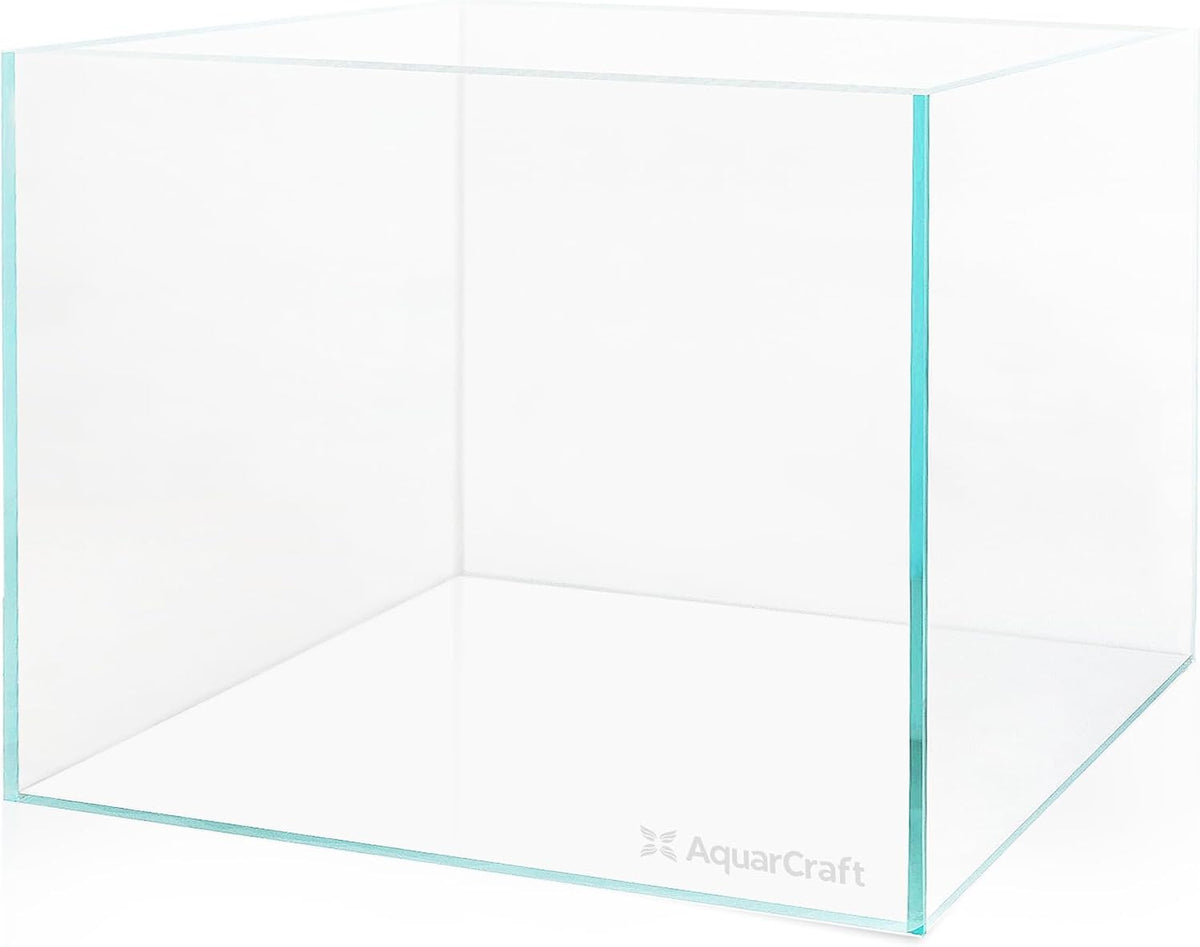 10 gallon rimless aquarium, ultra clear low iron, main product view
