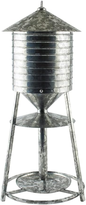 woodlink seed tray fdr glavanized water tower, gray, main product view