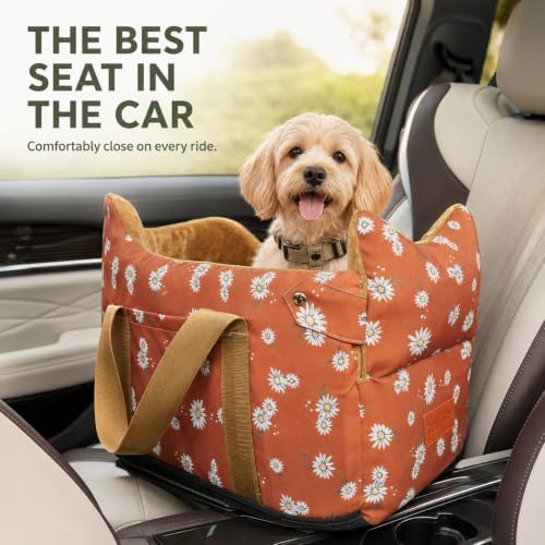 dog car seat for small dogs 5-15 lbs,cofe, side view