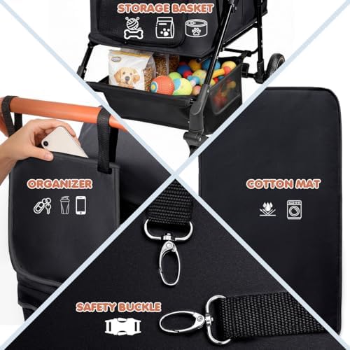dog stroller for large & medium dogs (20–132 on a desk or shelf