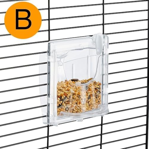 ferplast palladio 3 bird cage, 49 x 30, side view