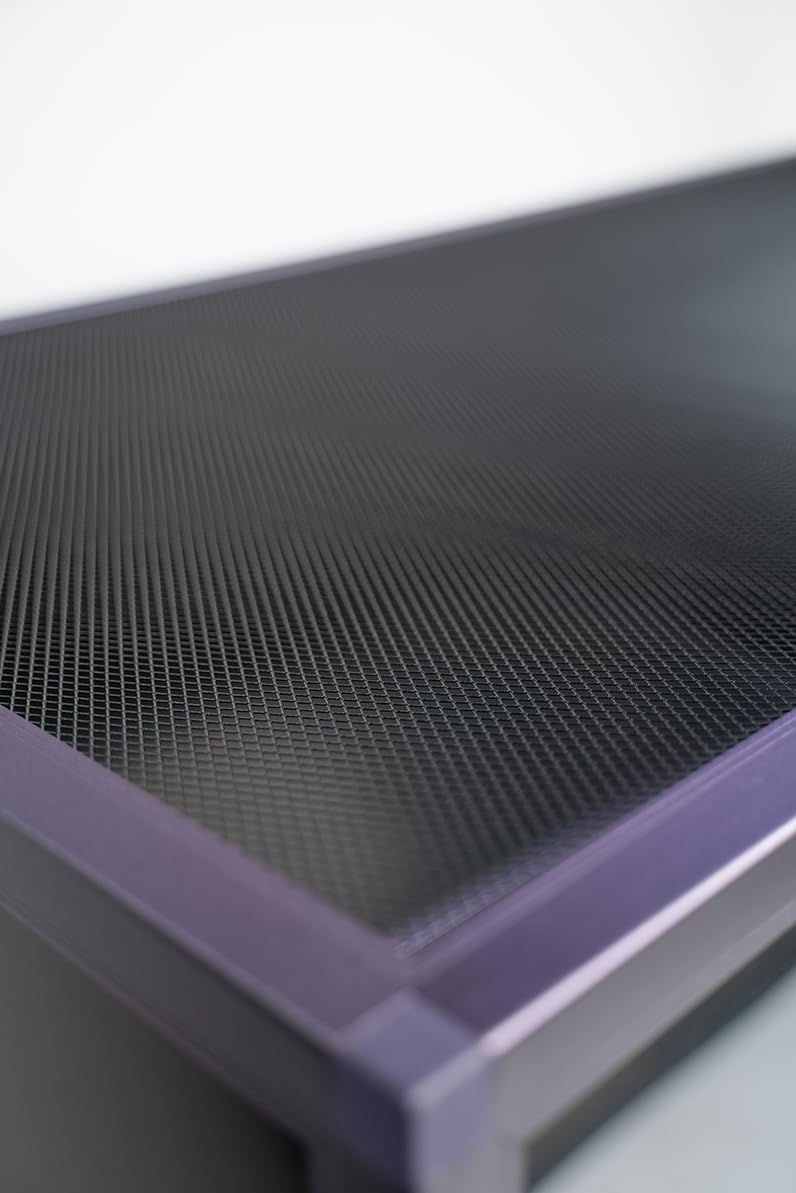120 gallon reptile enclosure 48x24x24 purple–premium tempered glass shown in use