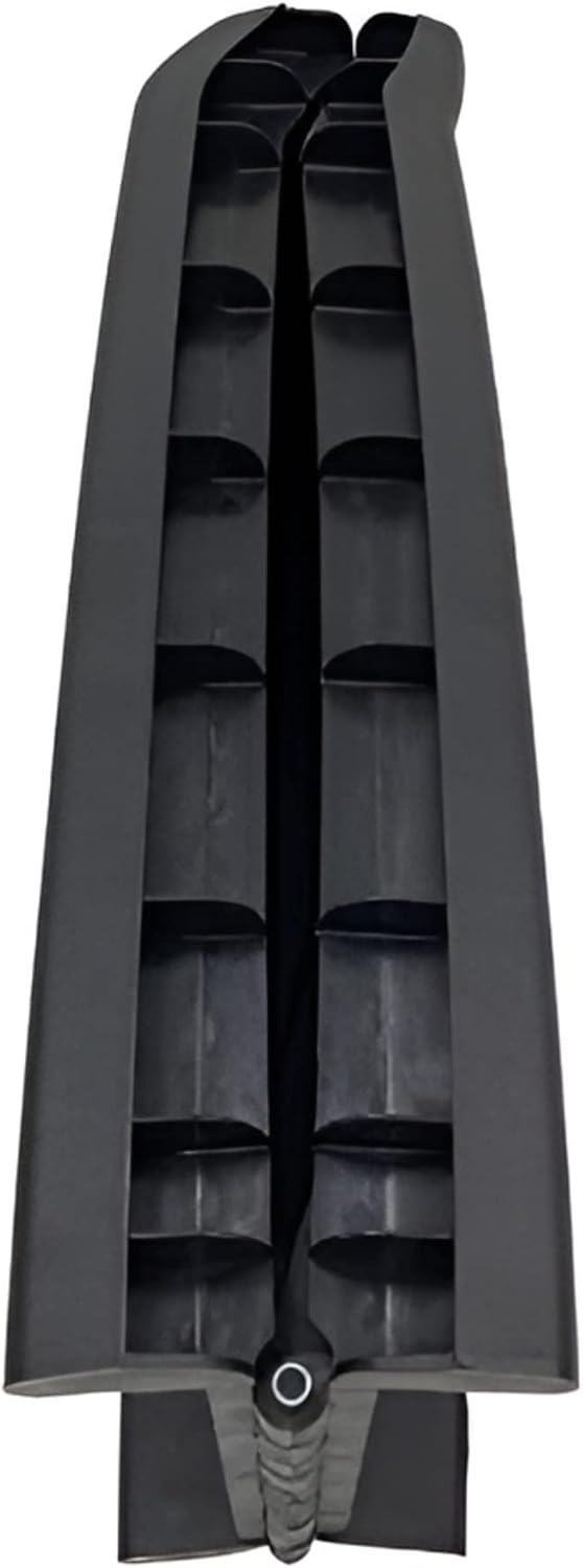 hugglepets dog pet ramp - plastic folding bi showing dimensions