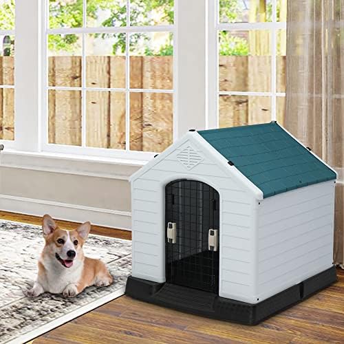 bonnlo plastic dog house, 26" l x 29", package contents